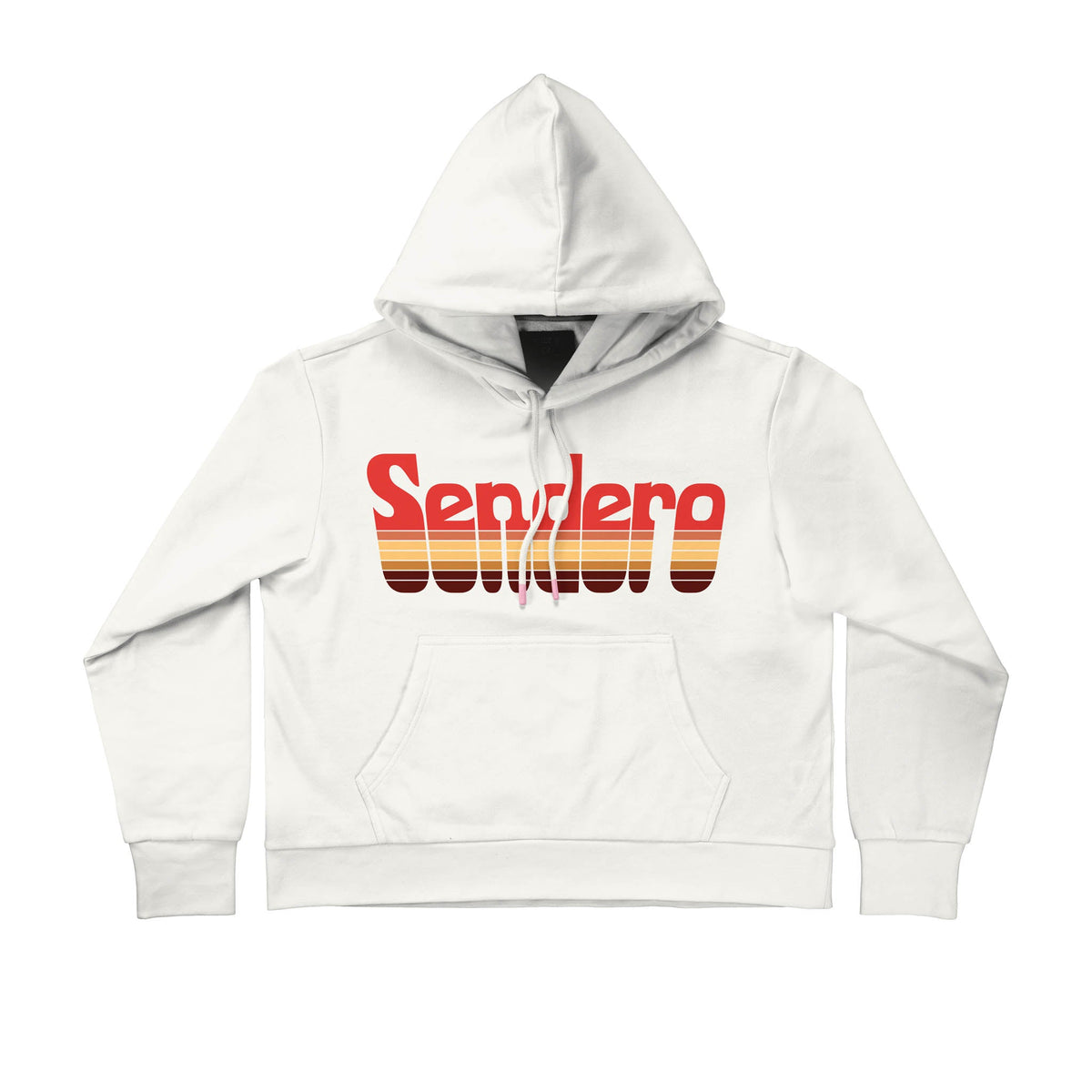 Sendero Provisions Co. Retro Logo Crop Hoodie