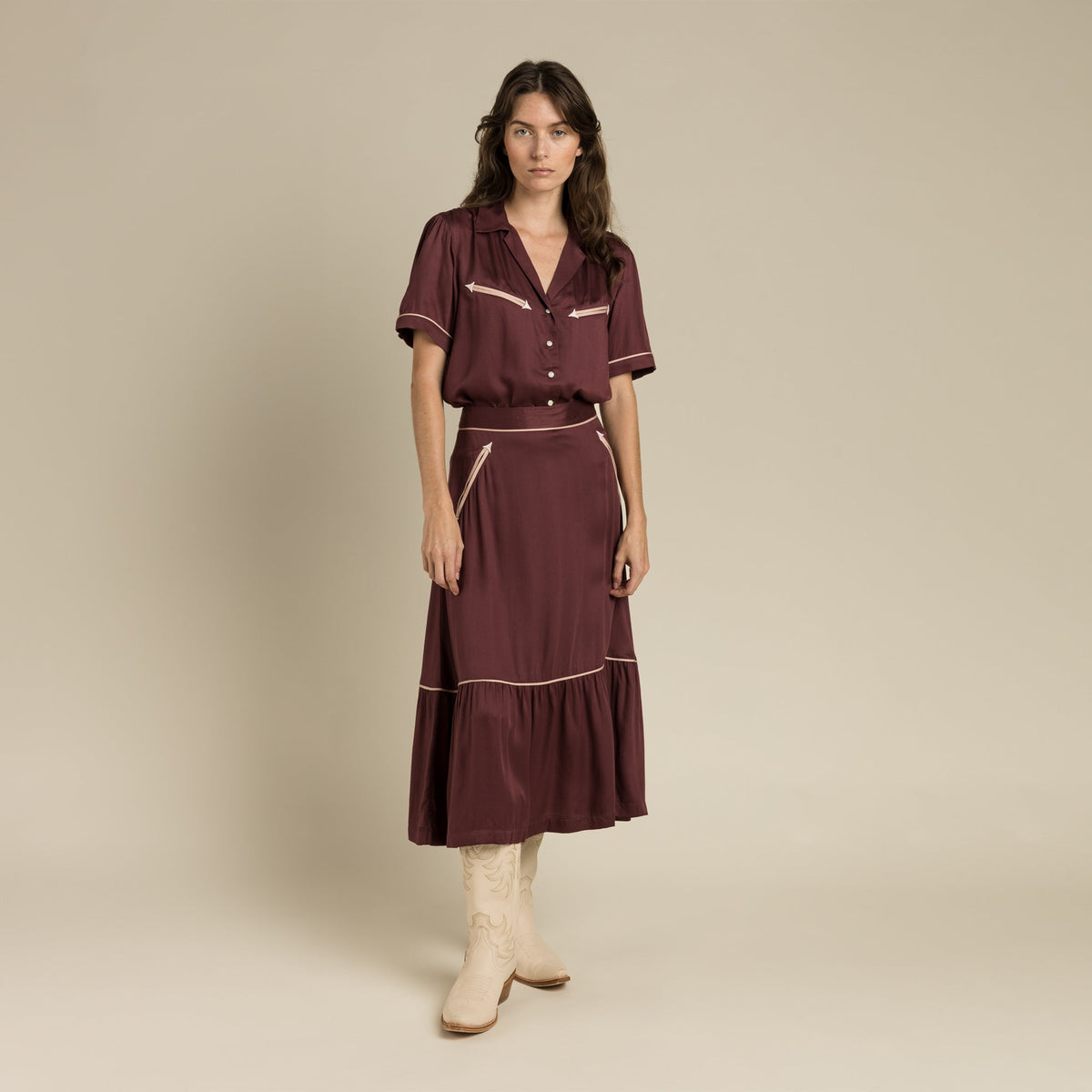 Sendero Provisions Co. Cheyenne Western Blouse