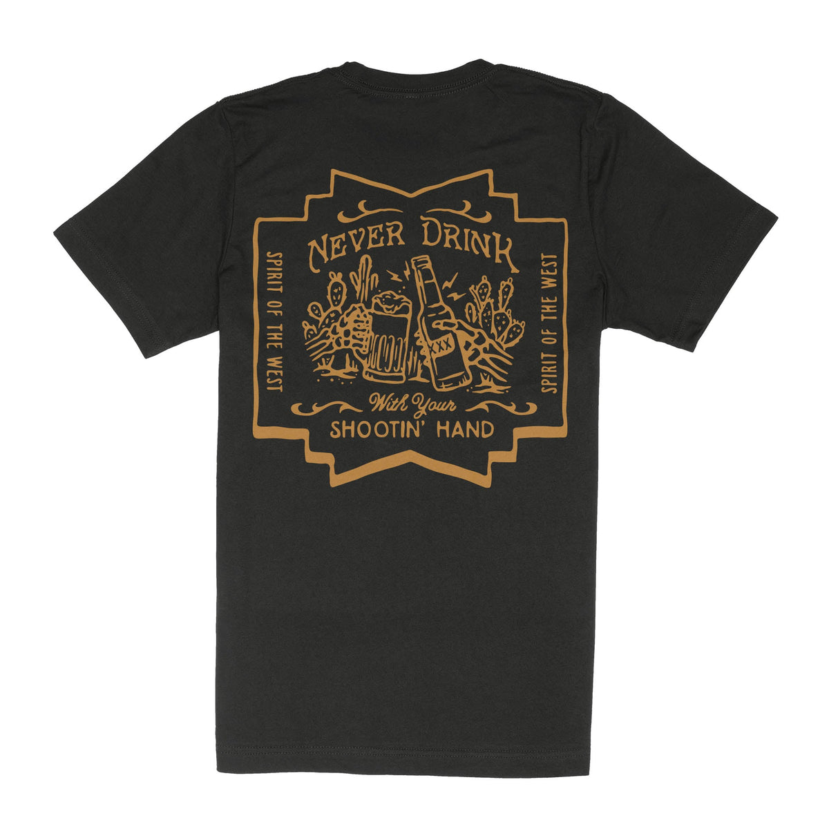 Sendero Provisions Co. Shootin' Hand Salud T-Shirt