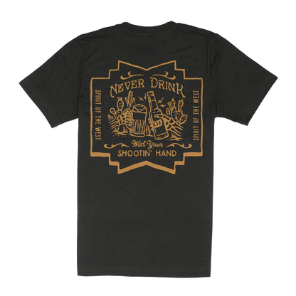 Sendero Provisions Co. Shootin' Hand Salud T-Shirt