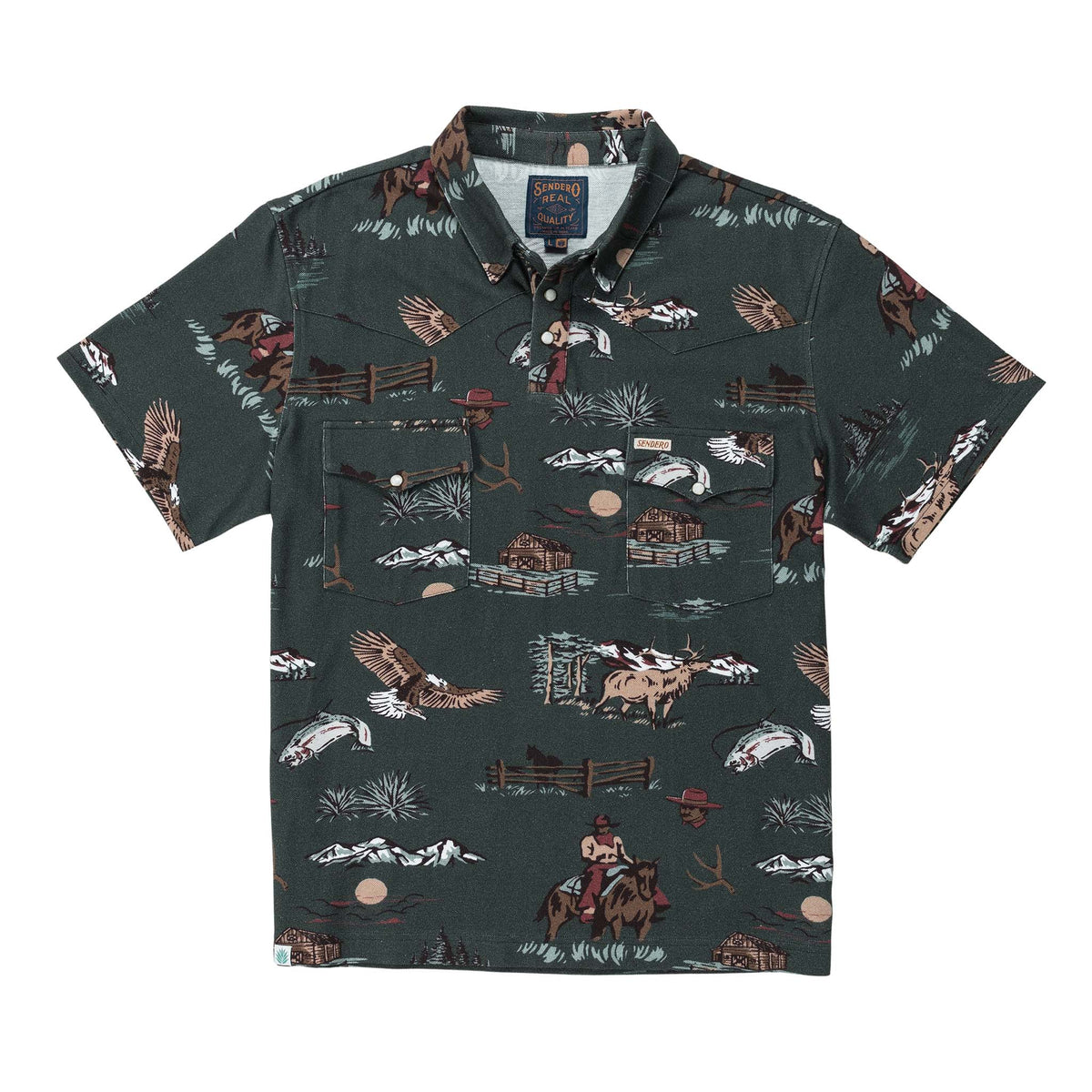 Sendero Provisions Co. Cantina Pique Polo