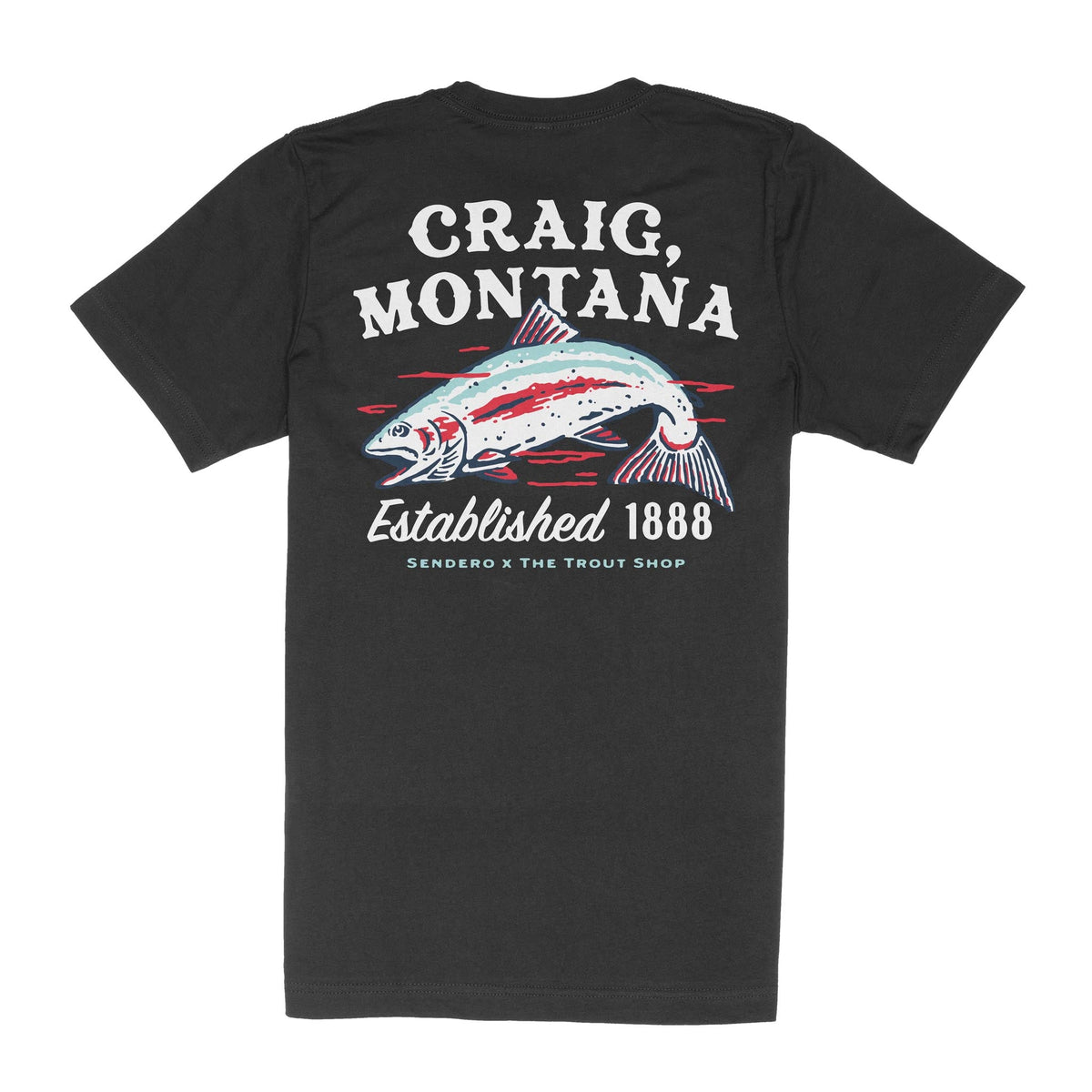 Sendero Provisions Co. Craig, Montana T-Shirt