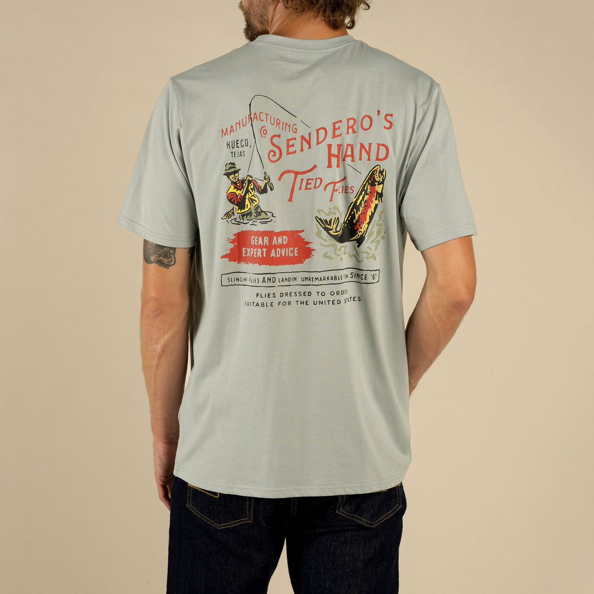 Sendero Provisions Co. Hand Tied Flies T-Shirt
